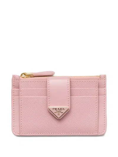 PRADA LEATHER CARDHOLDER