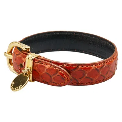 Pre-owned Prada Leather Charm Bracelet () In Multi
