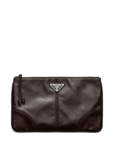 Prada Leather Clutch