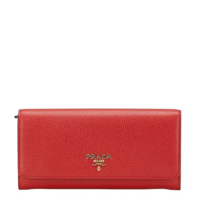 Pre-owned Prada Leather Coin Purse/coin Case () In Multi