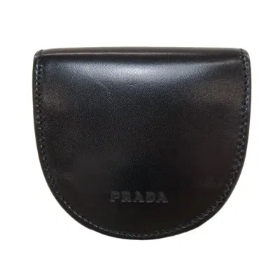 Pre-owned Prada Leather Coin Purse/coin Case ()