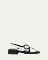 Prada Re-edition 1996 Brushed Leather Sandal