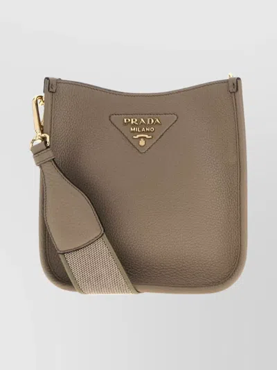 Prada Leather Crossbody Bag Adjustable Strap