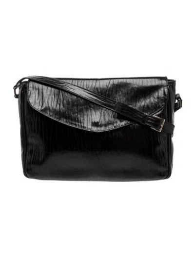 Pre-owned Prada Leather Crossbody Bag In Black