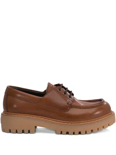 Prada Leather Derby Shoes