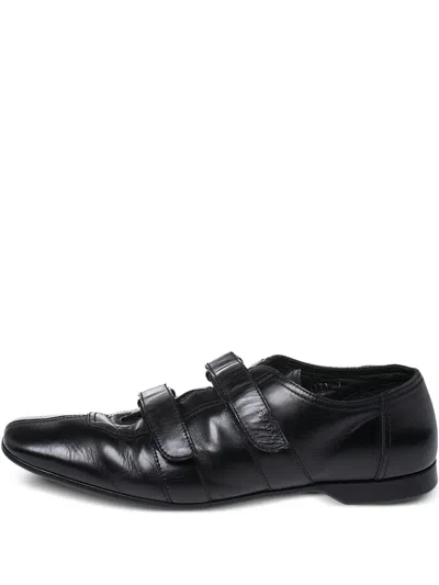 Pre-owned Prada Leather Derby Shoes