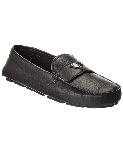PRADA PRADA LEATHER DRIVER