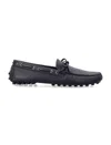 Prada Deer Leather Loafers For Men In Multi