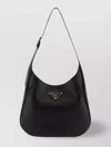 Prada Leather Flat Handle Shoulder Bag