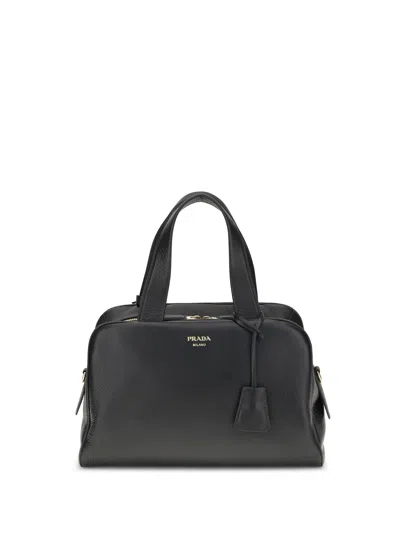 PRADA LEATHER HANDBAG