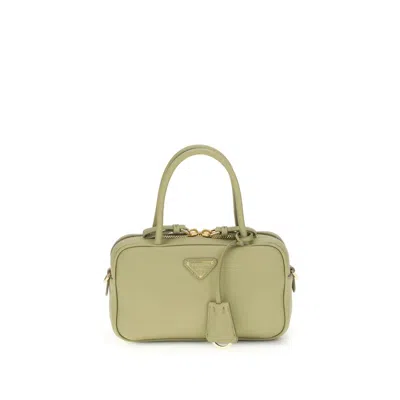 PRADA LEATHER HANDBAG