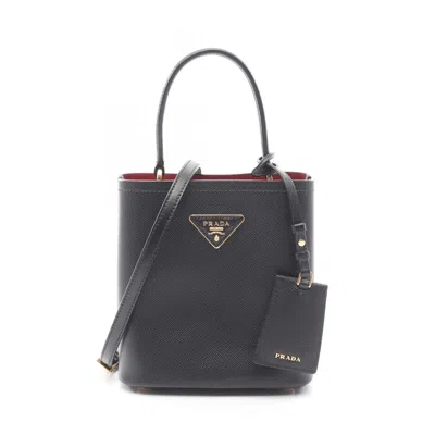 Pre-owned Prada Leather Handbag () In Black