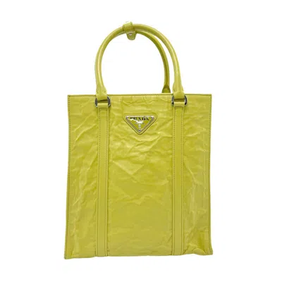 Pre-owned Prada Leather Handbag Shoulder Bag ()