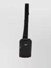 Prada Leather Iphone Holder Wallet Shoulder Strap