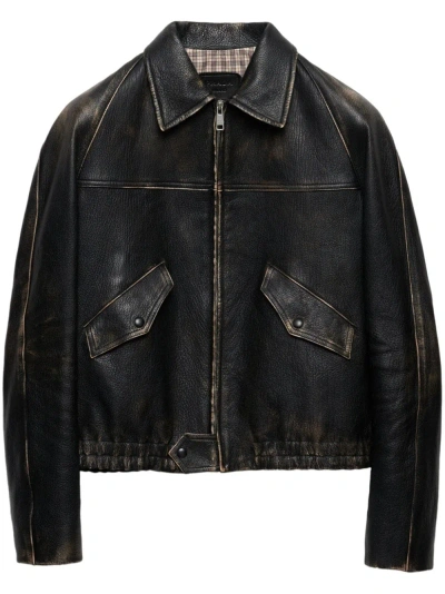 PRADA LEATHER JACKET