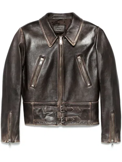 PRADA LEATHER JACKET