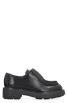 PRADA PRADA LEATHER LACE-UP SHOES