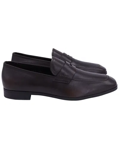 Prada Leather Loafer (authentic Pre-loved)
