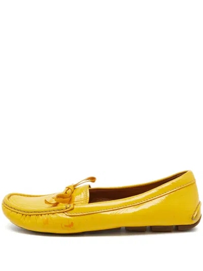 Pre-owned Prada Leather Loafers