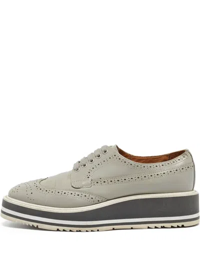 Pre-owned Prada Leather Loafers