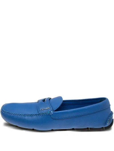Pre-owned Prada Leather Loafers