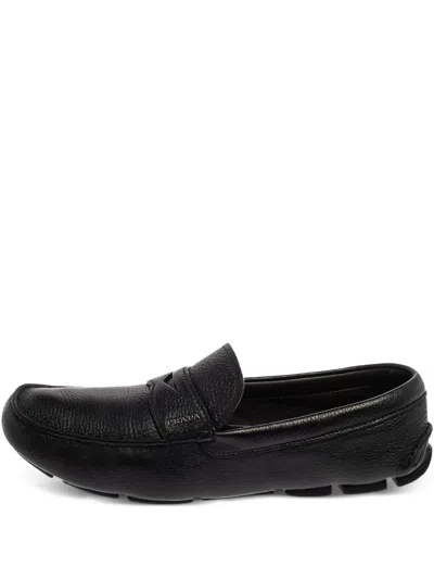 Pre-owned Prada Leather Loafers