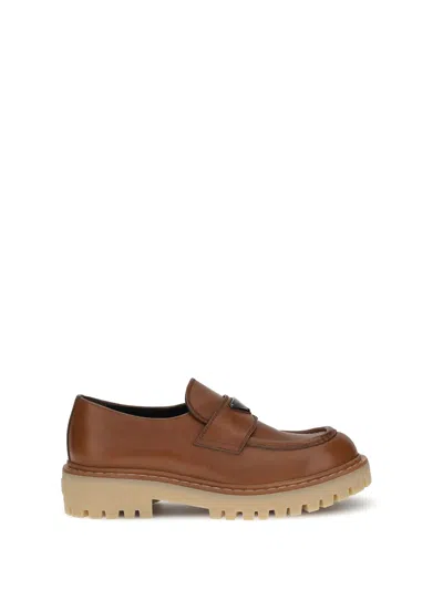 Prada Leather Loafers