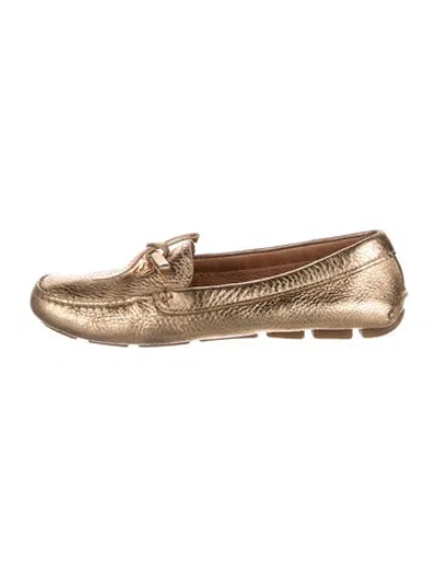 Pre-owned Prada Leather Loafers