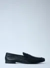 Prada Leather Loafers In Multi