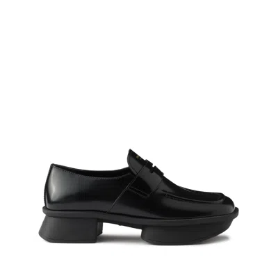 PRADA LEATHER LOAFERS