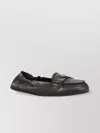 Prada Vintage-effect Nappa Leather Loafers