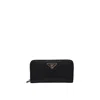 Prada Leather Logo Wallet Women