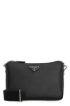 Prada Leather Messenger Bag