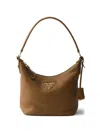 Prada Leather Mini-bag In Brown