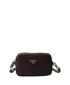 Prada Leather Mini-bag In Brown