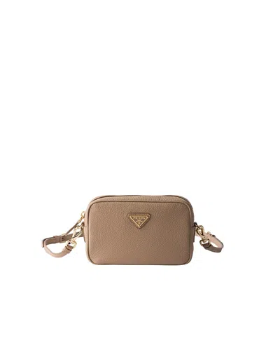 PRADA LEATHER MINI BAG