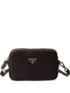 Prada Leather Mini-bag In Brown
