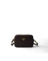 Prada Leather Mini-bag In Brown