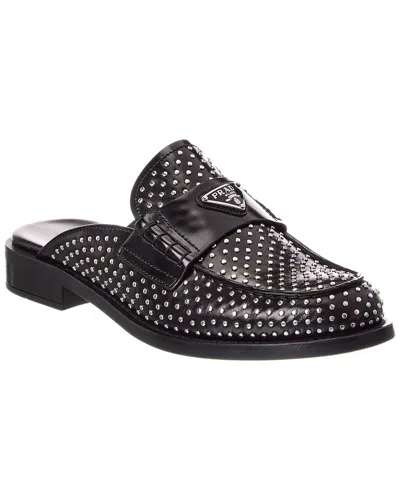 PRADA PRADA LEATHER MULE