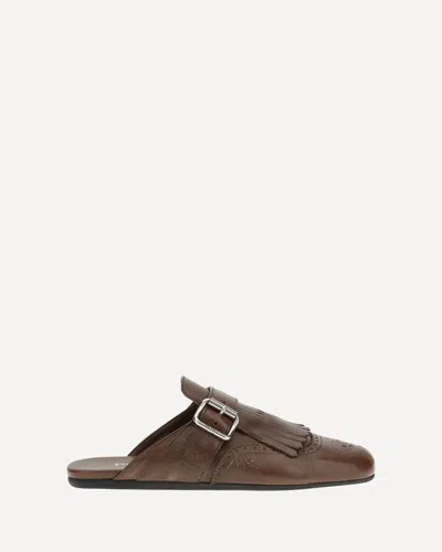 Prada Leather Mules