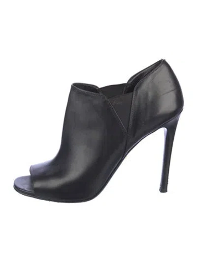 Pre-owned Prada Leather Mules In Black