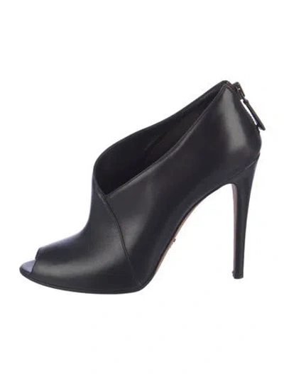 Pre-owned Prada Leather Mules In Black