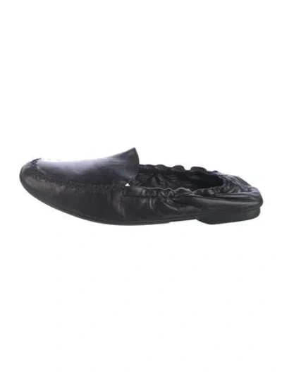 Pre-owned Prada Leather Mules In Black