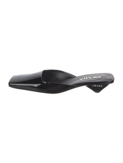 Pre-owned Prada Leather Mules In Multi