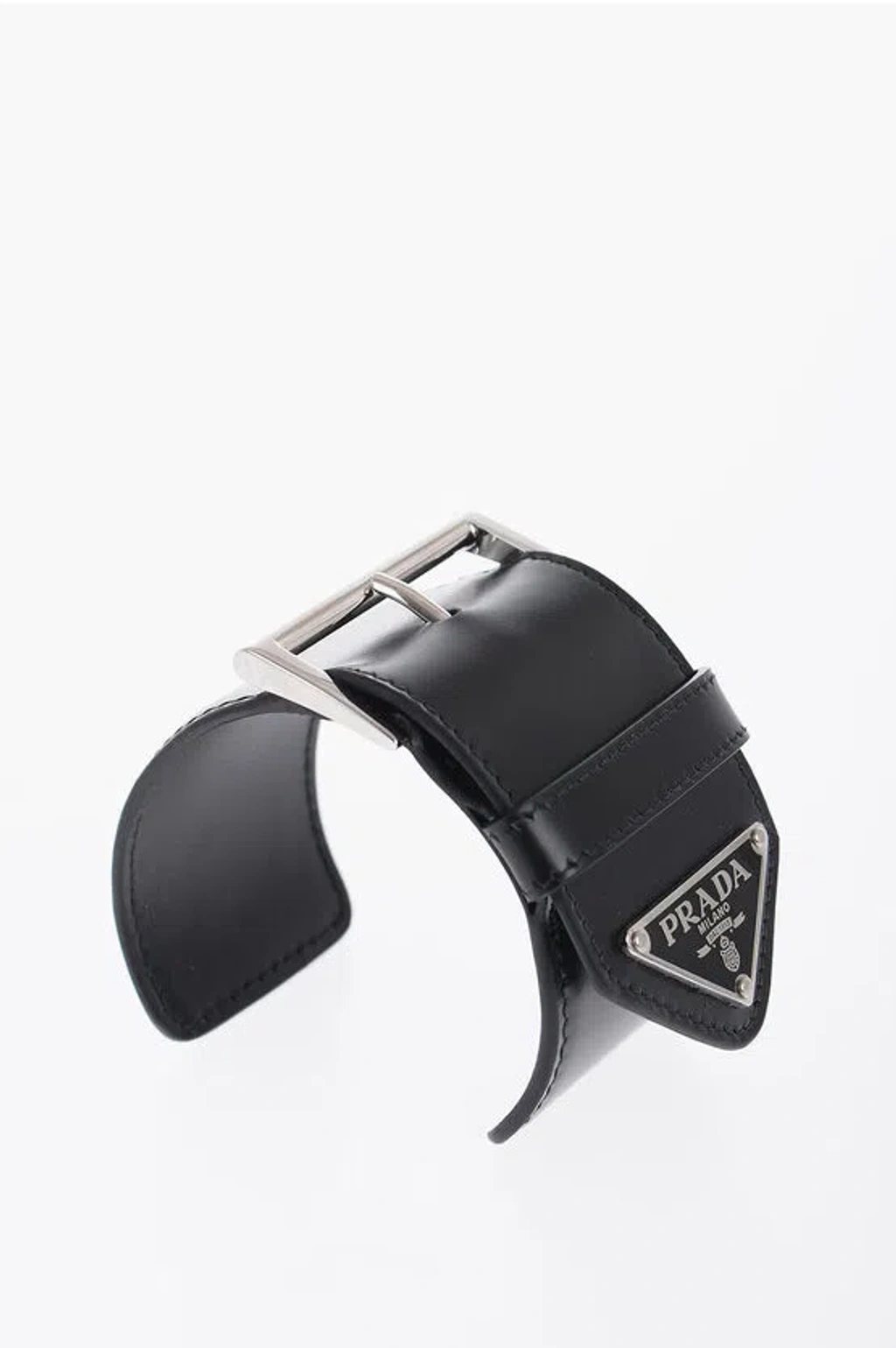 PRADA バングル 革 PRADA プラダ SAFFIANO レザー ブレスレット バングル[品番