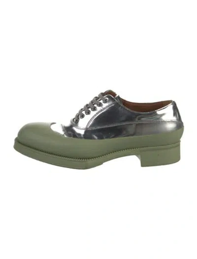 Pre-owned Prada Leather Oxfords