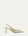 Prada Bow Pointed Stiletto Heel Pumps In Deserto