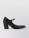 PRADA LEATHER POINTED HEEL SHOES