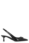 Prada Leather Pointy-toe Slingback
