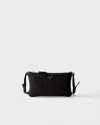 Prada Leather Pouch In Black